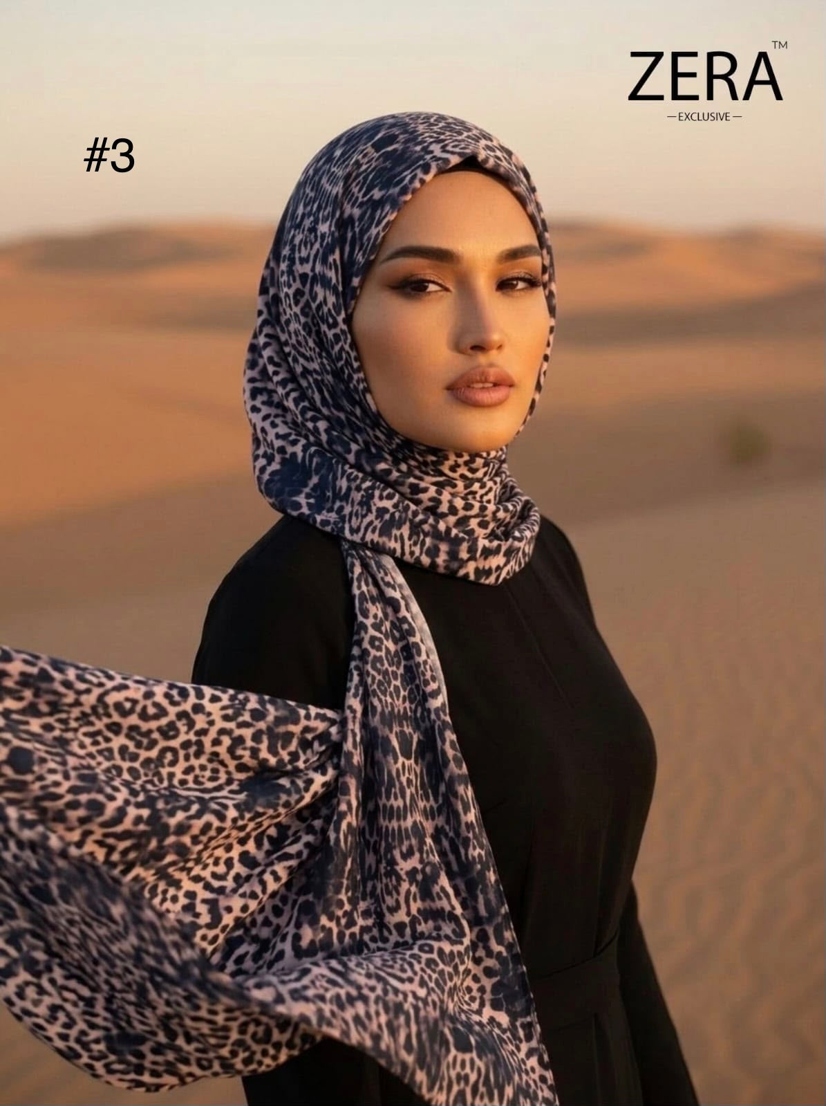 Premium animal print hijabs