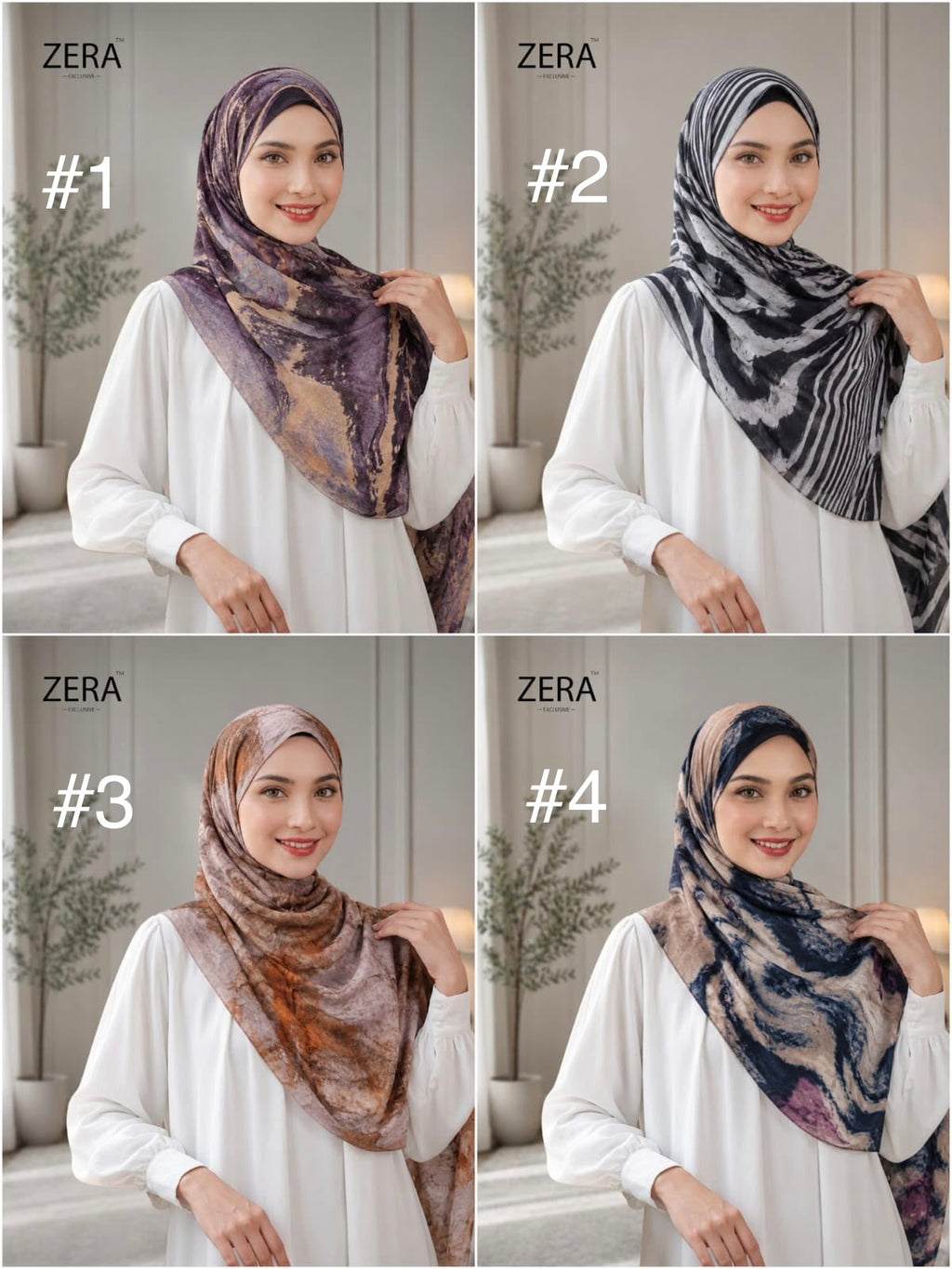 Premium Digital Print Modal Cotton Hijab