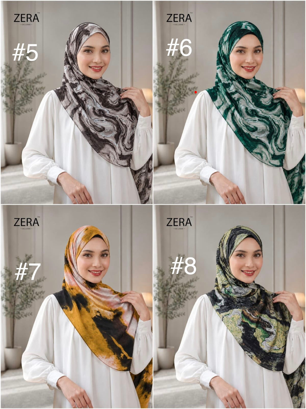 Premium Digital Print Modal Cotton Hijab