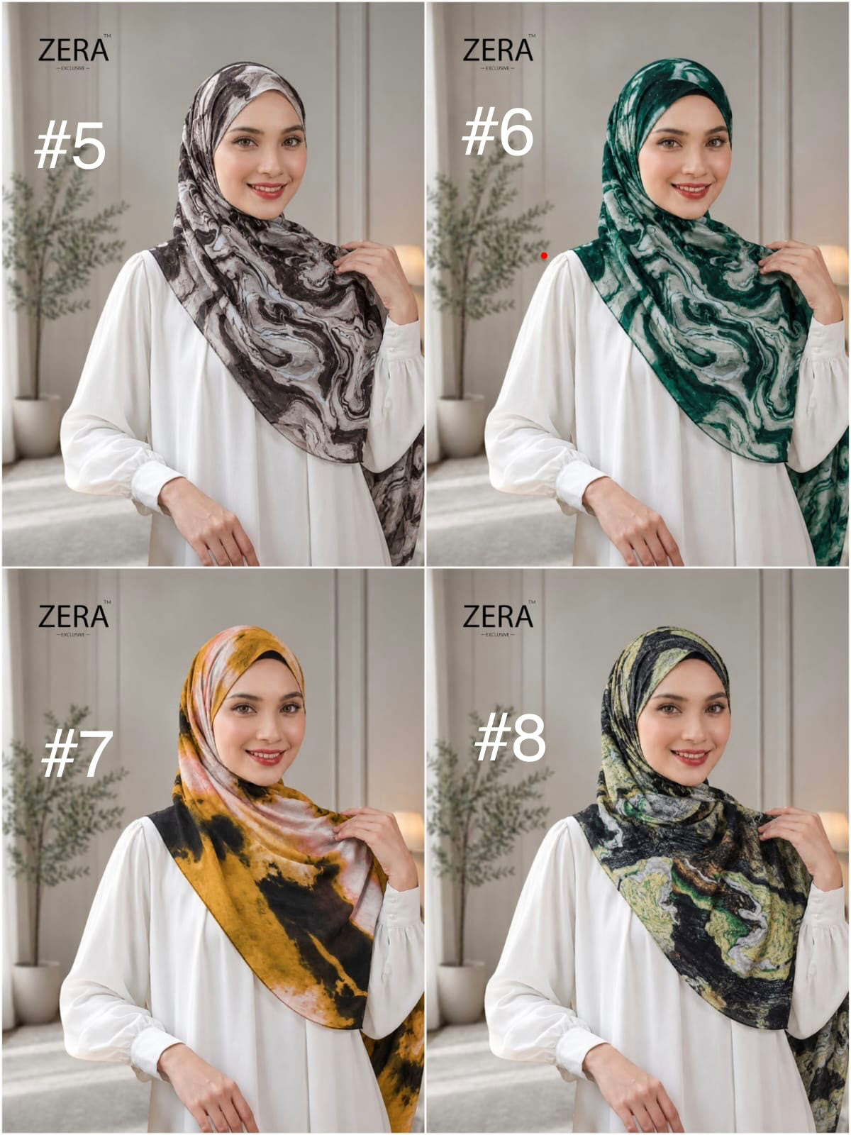 Premium Digital Print Modal Cotton Hijab