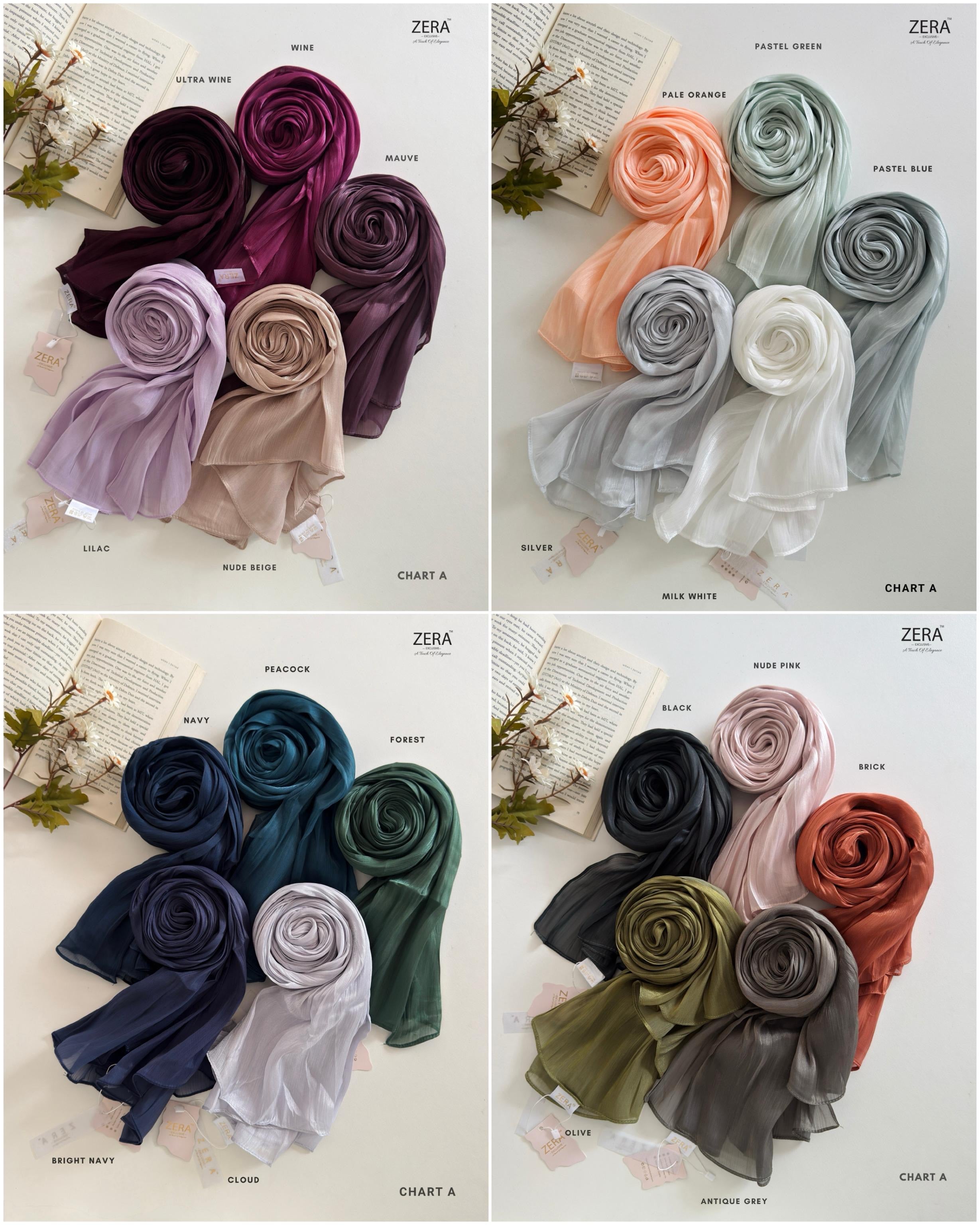 Premium Organza Shimmer ZERA