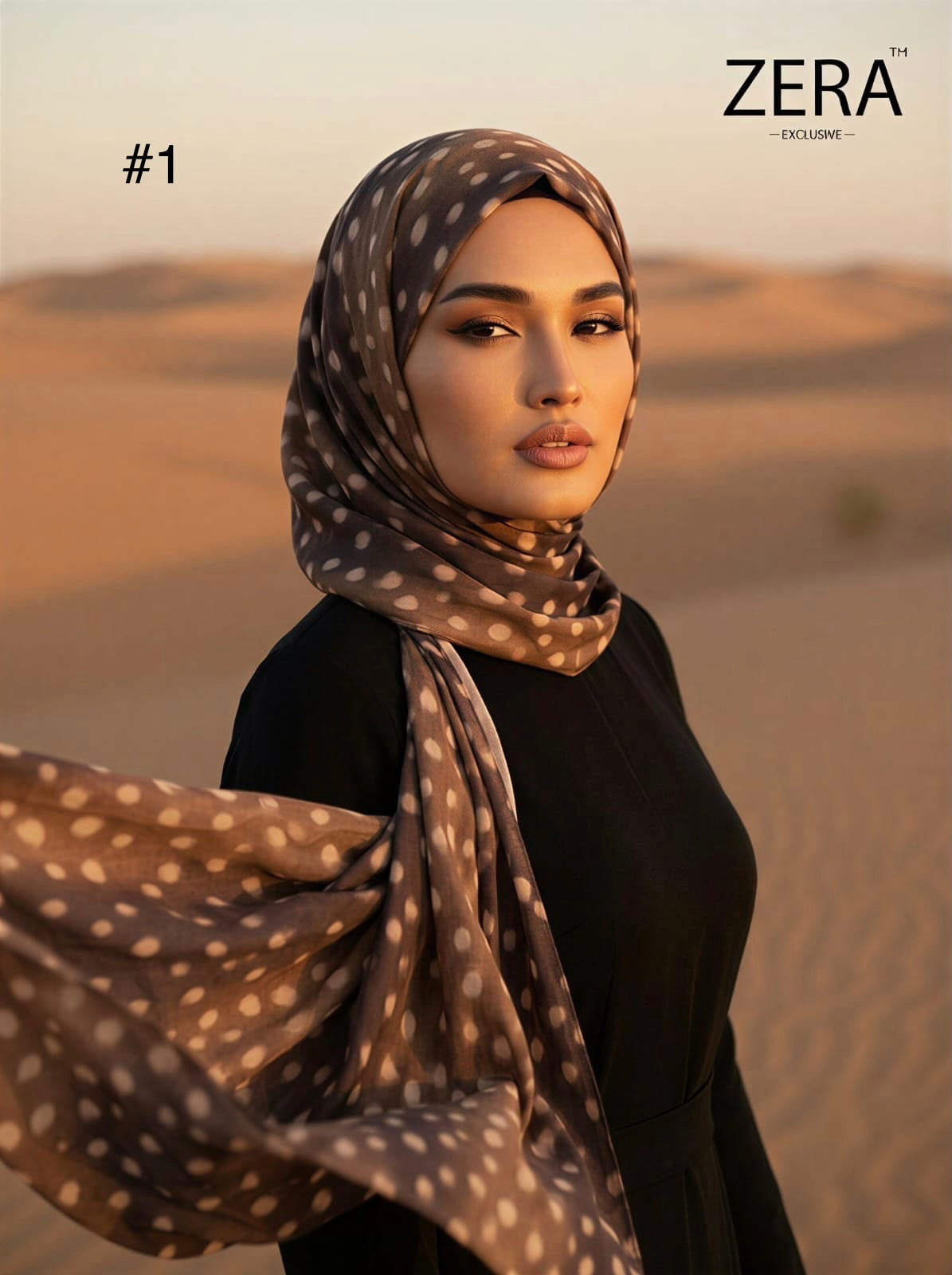 Premium animal print hijabs