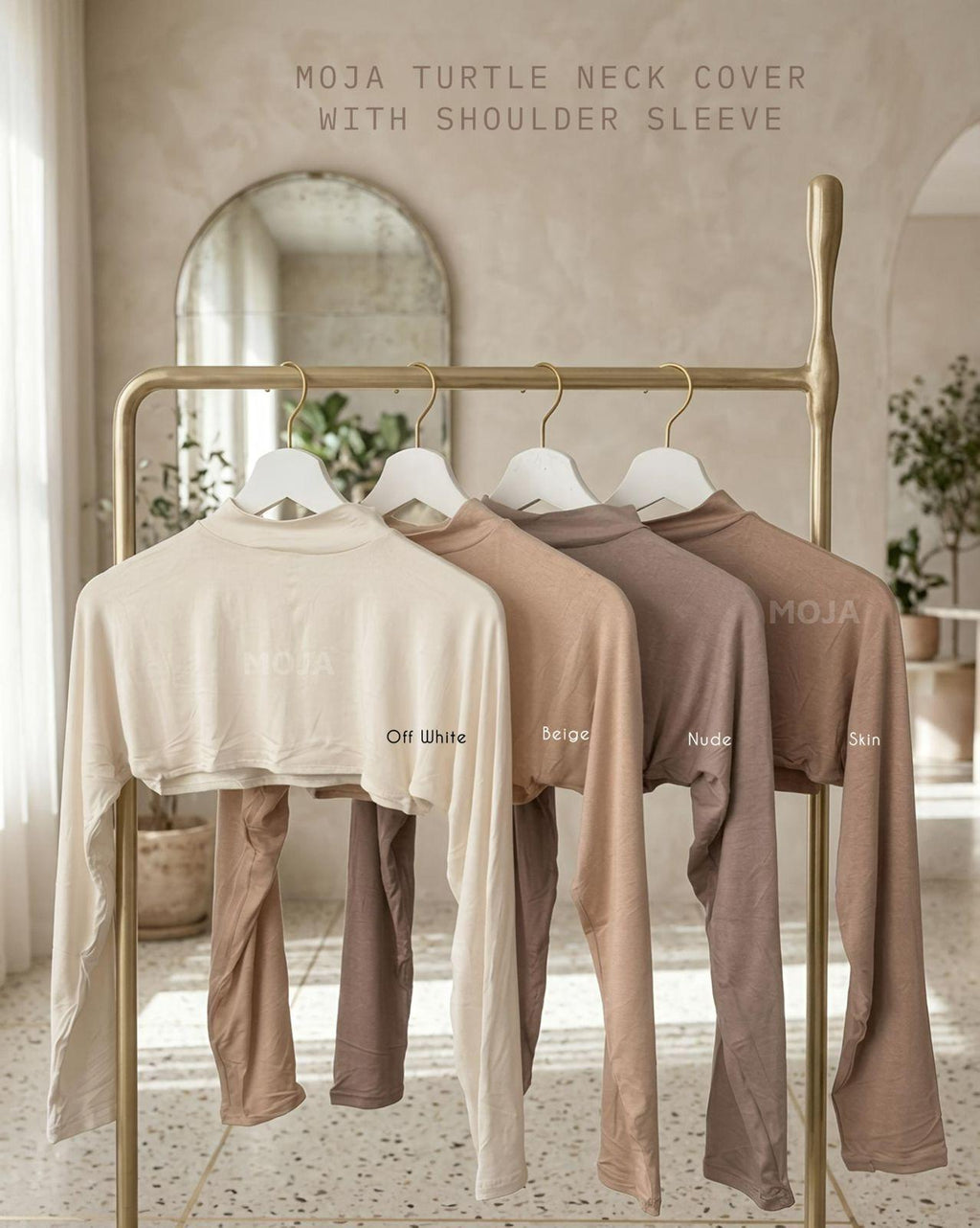 Moja shoulder sleeve top