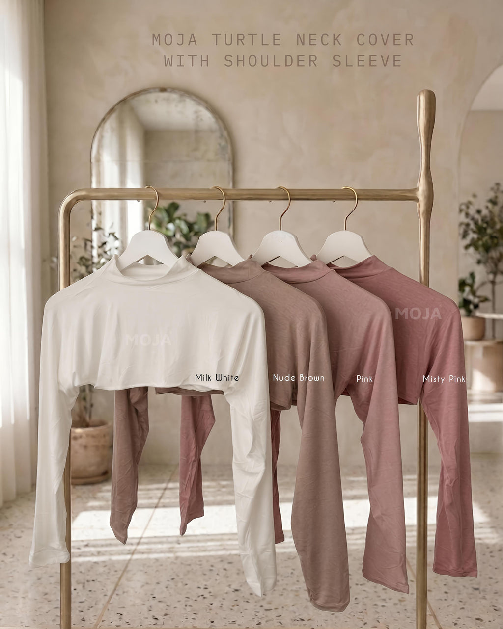 Moja shoulder sleeve top
