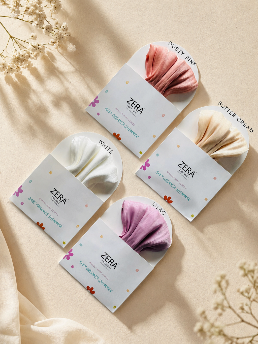 Kids Organza Shimmer Hijab