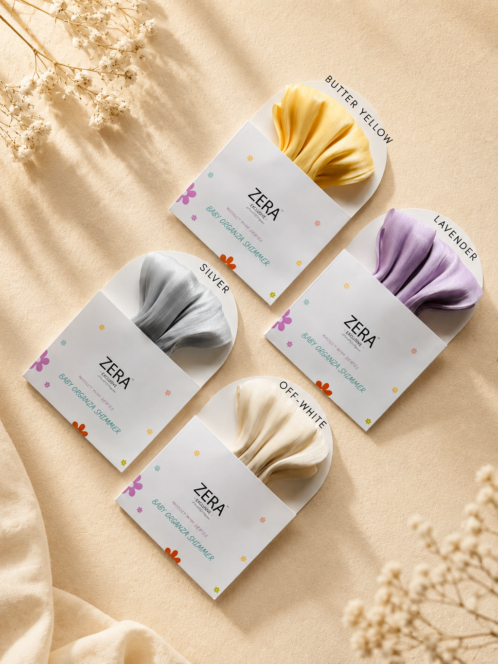 Kids Organza Shimmer Hijab