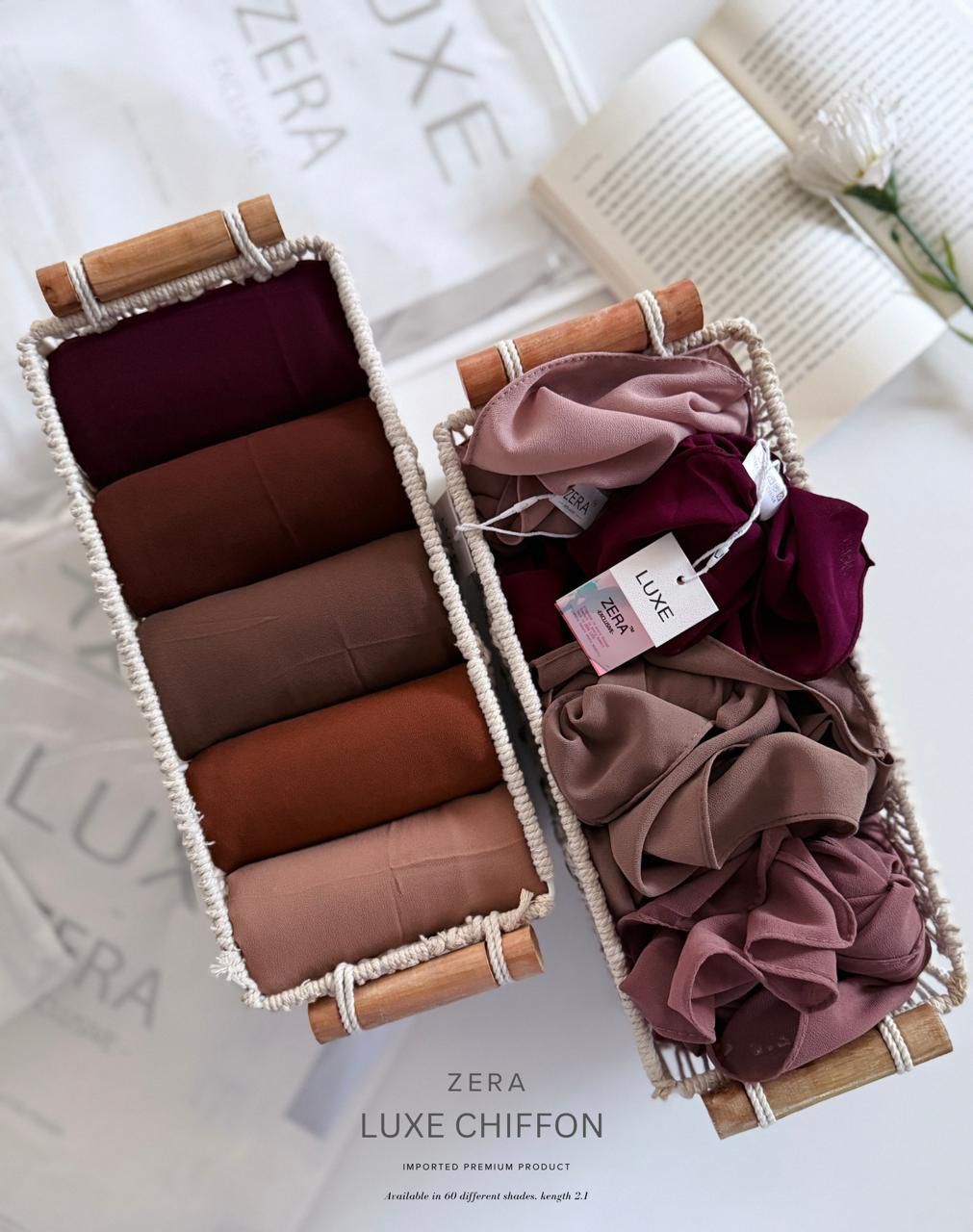 ZERA Luxe Chiffon Hijabs