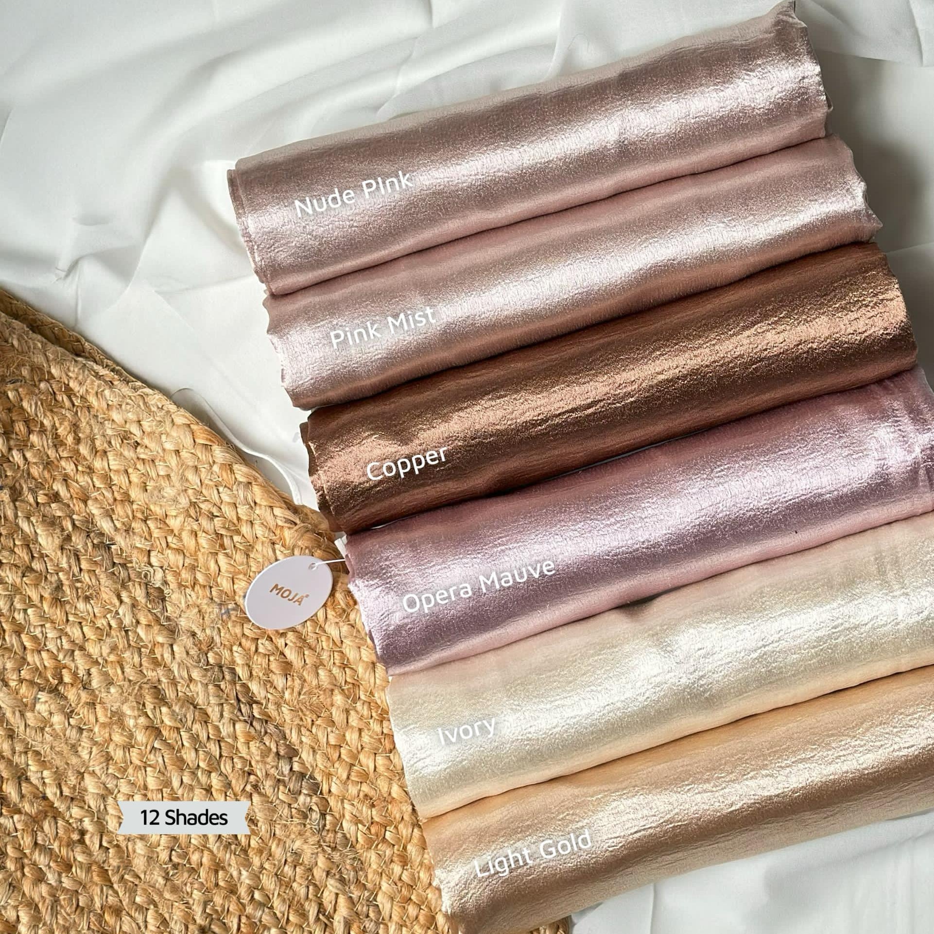 MOJA Luxe Satin Hijabs