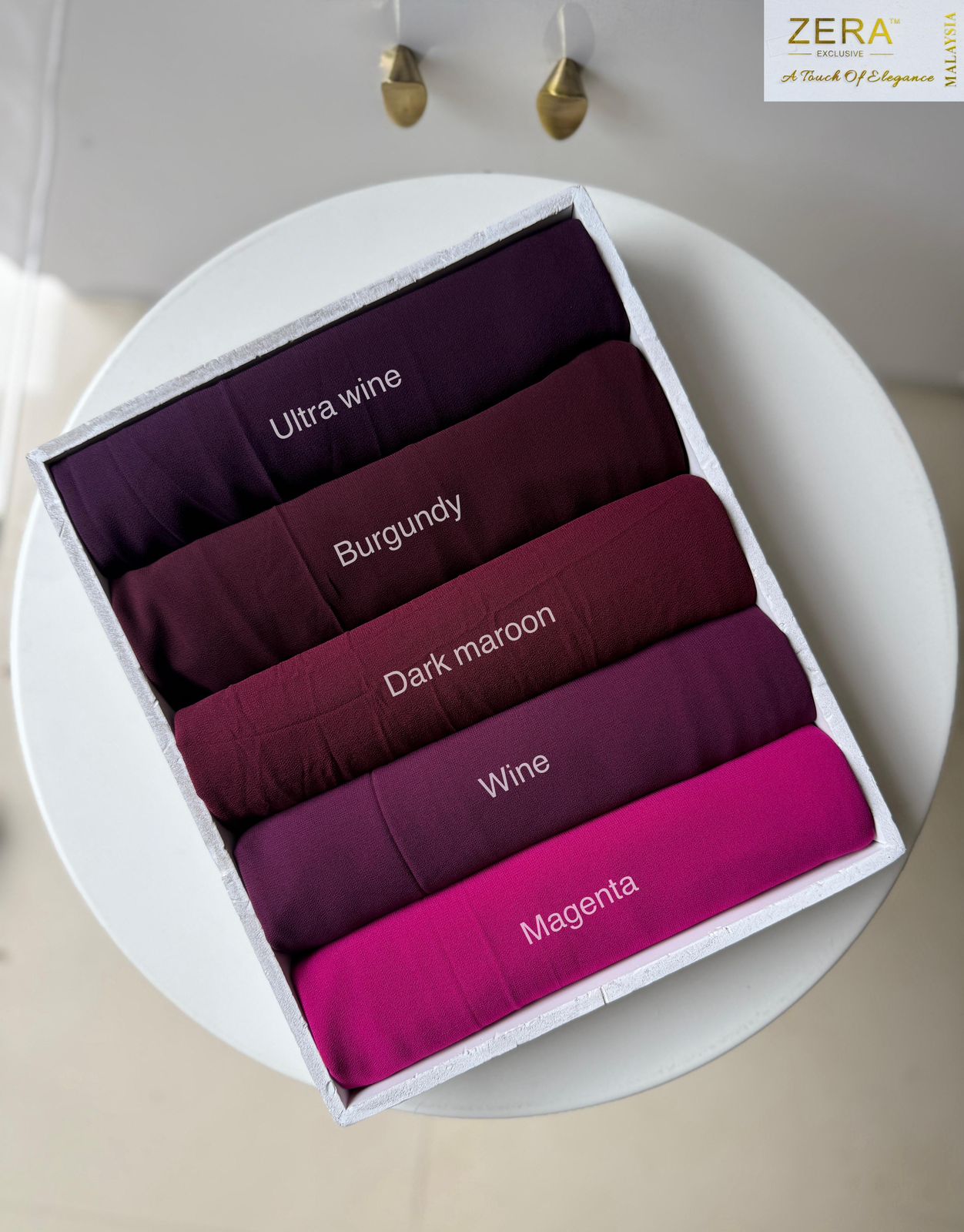 ZERA Premium Malaysian Chiffon Hijab