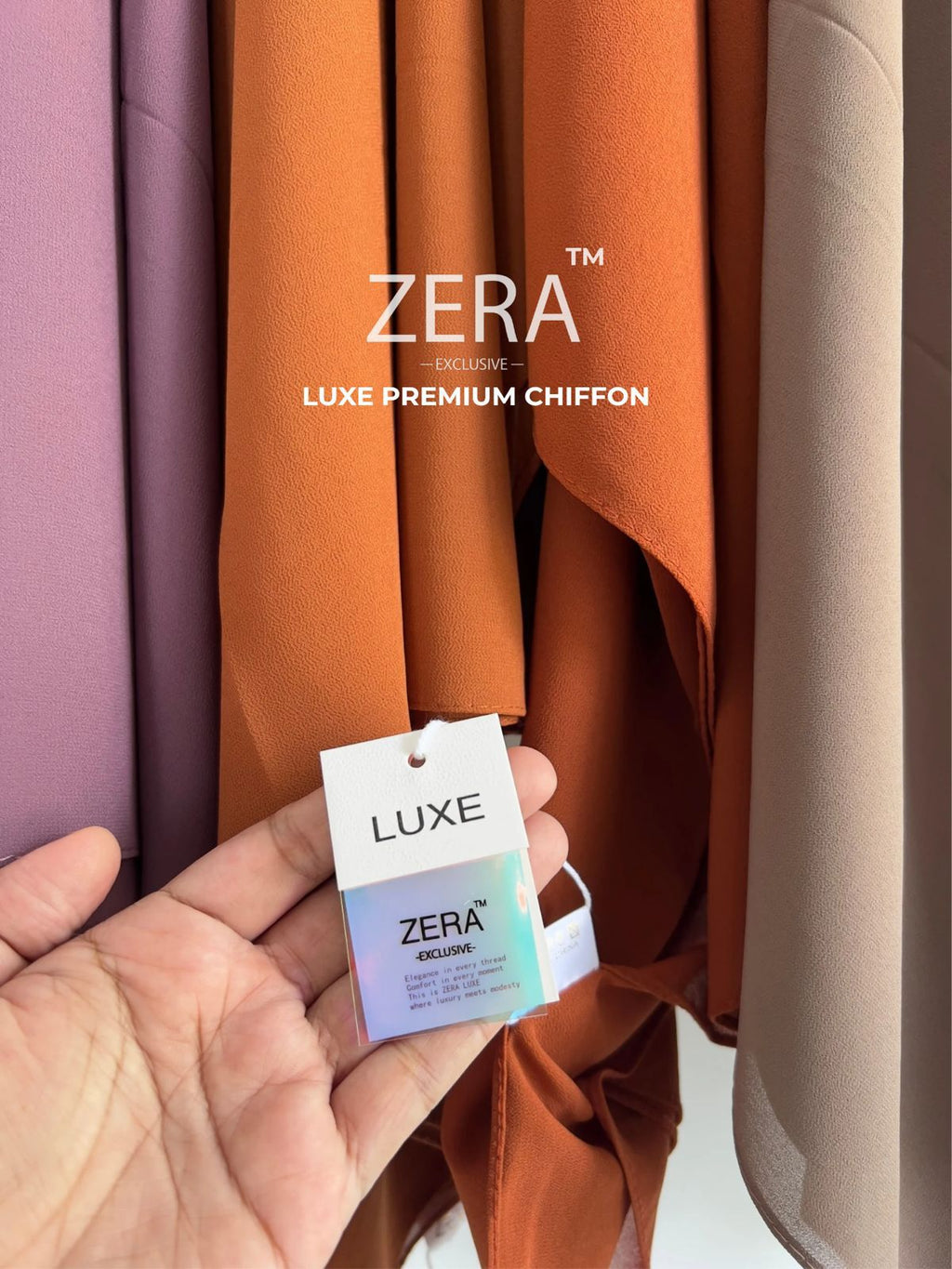 ZERA Luxe Chiffon Hijabs