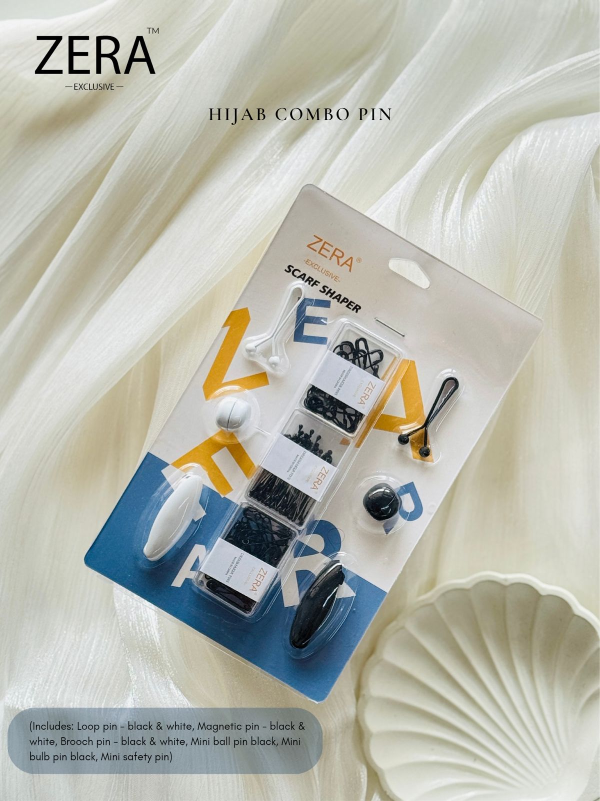 ZERA Hijab Combo Pin Set