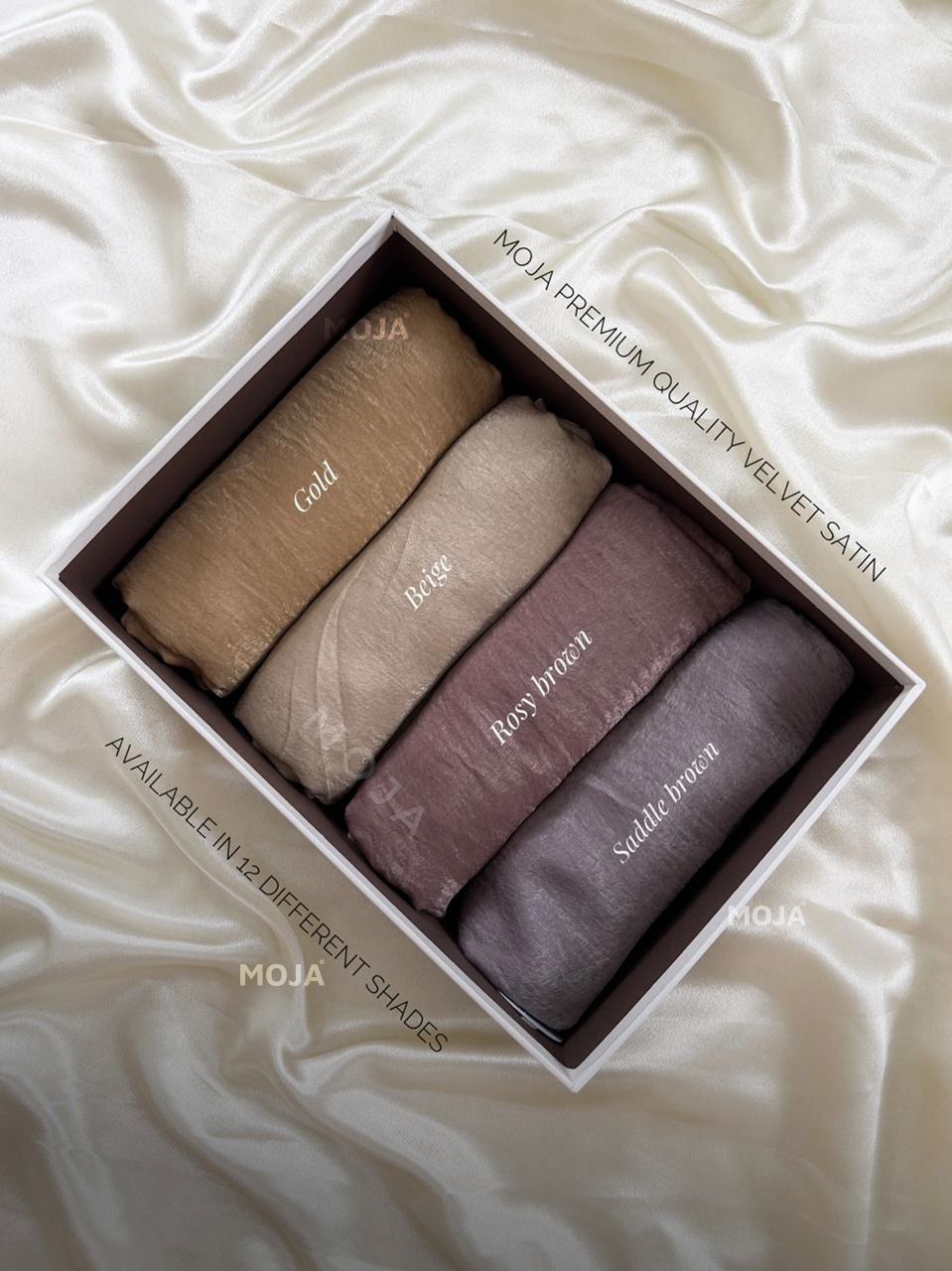 Moja Premium Velvet Satin Hijab
