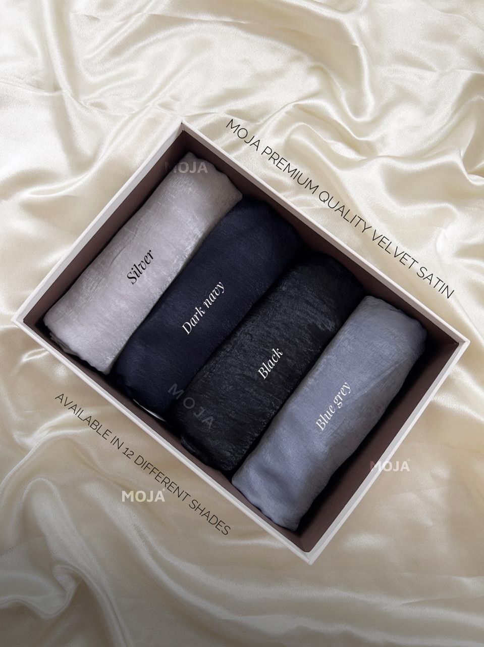 Moja Premium Velvet Satin Hijab
