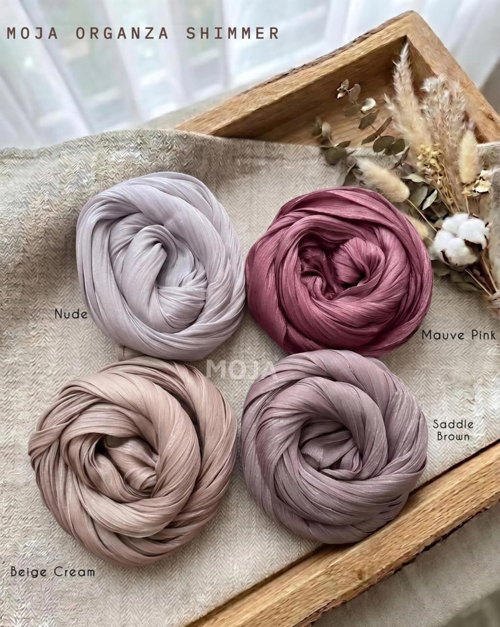 MOJA Premium Organza Shimmer
