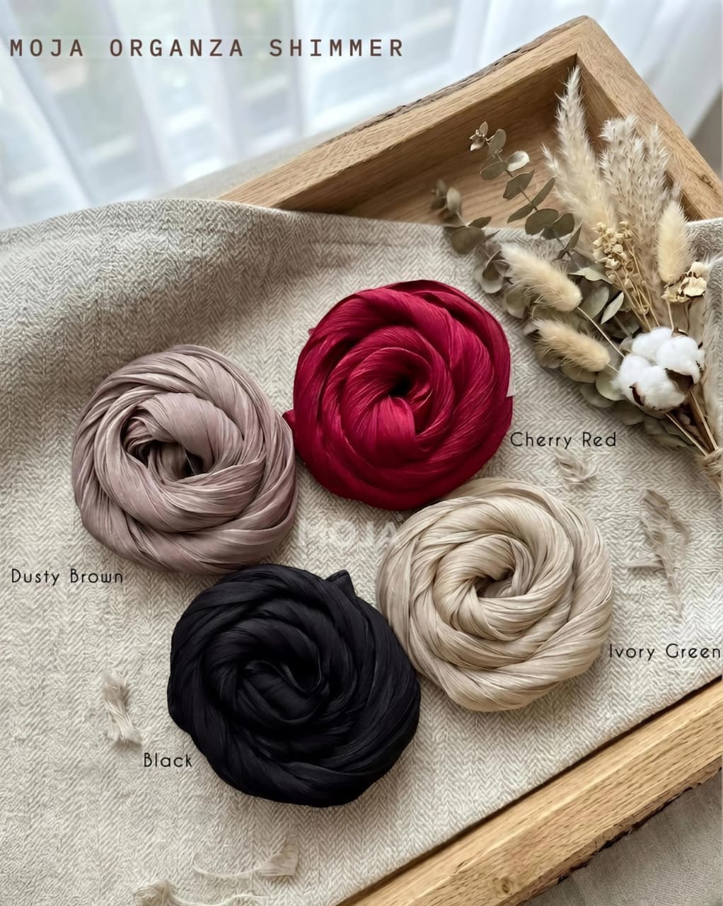 MOJA Premium Organza Shimmer