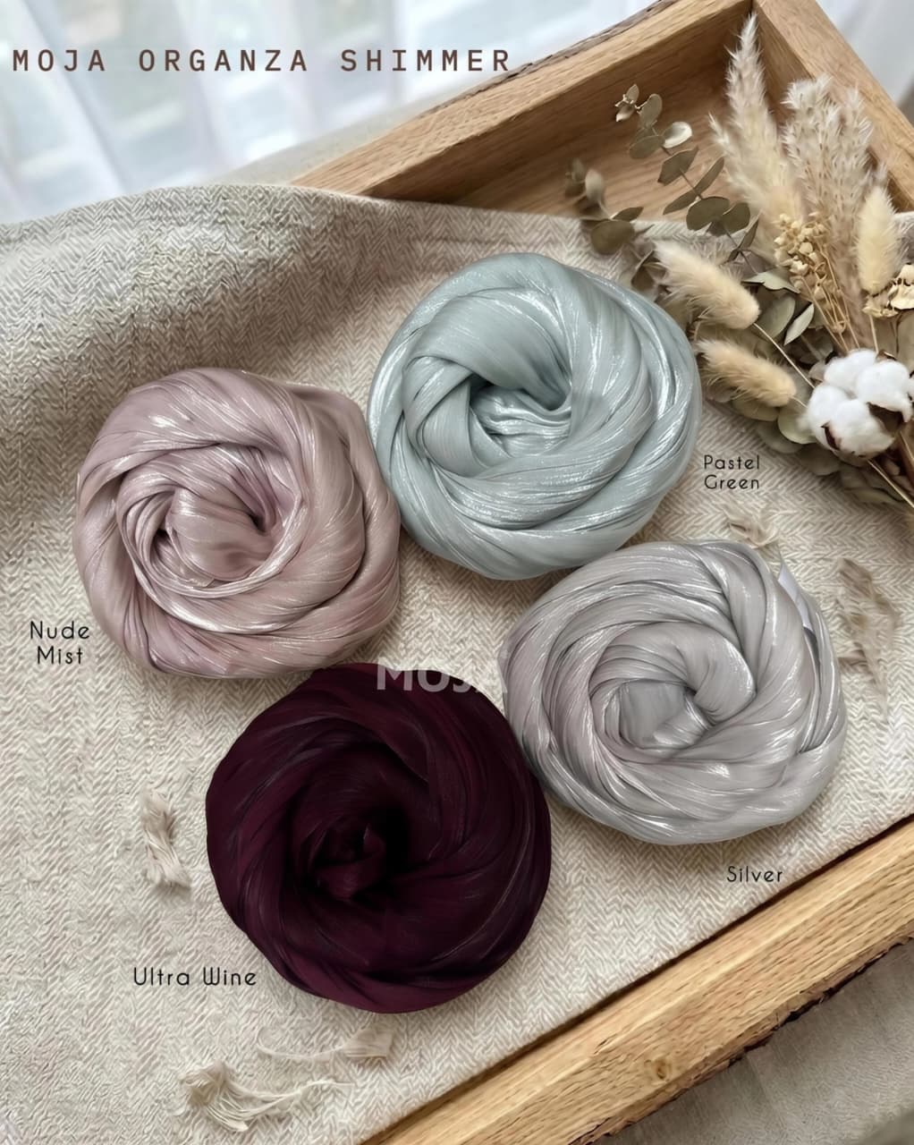 MOJA Premium Organza Shimmer