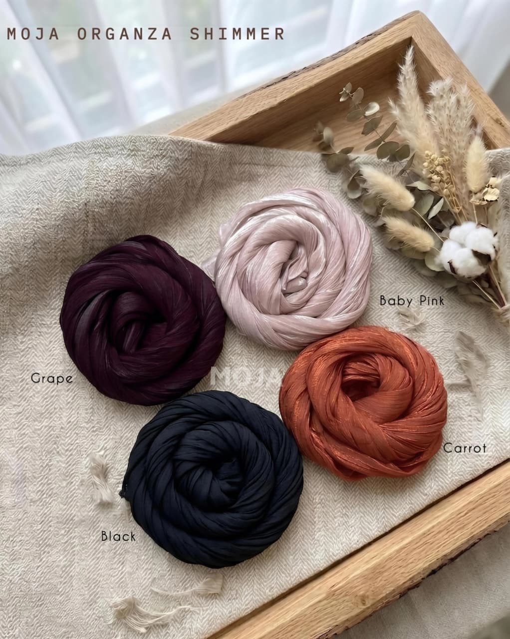 MOJA Premium Organza Shimmer