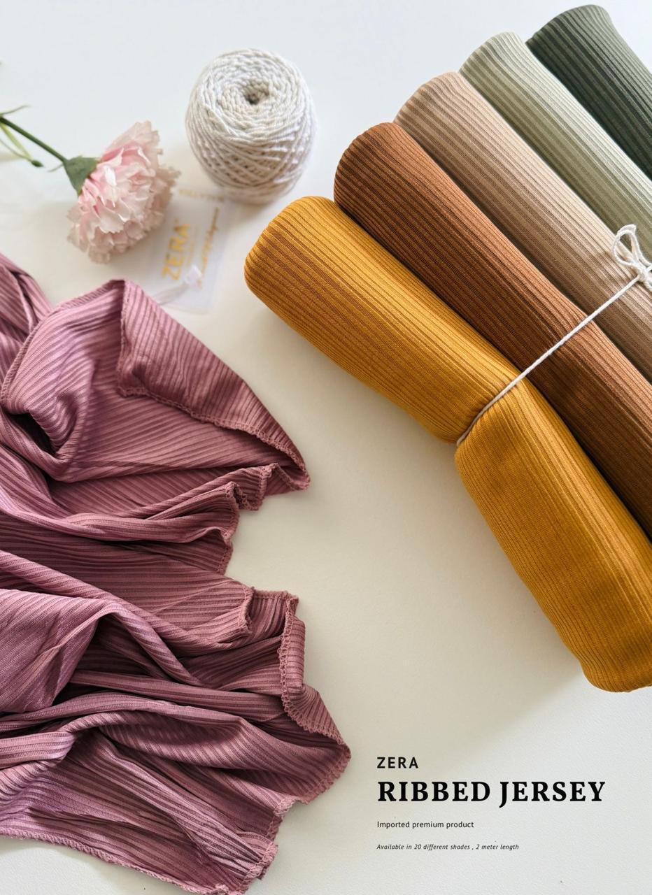 ZERA Ribbed Jersey Hijabs