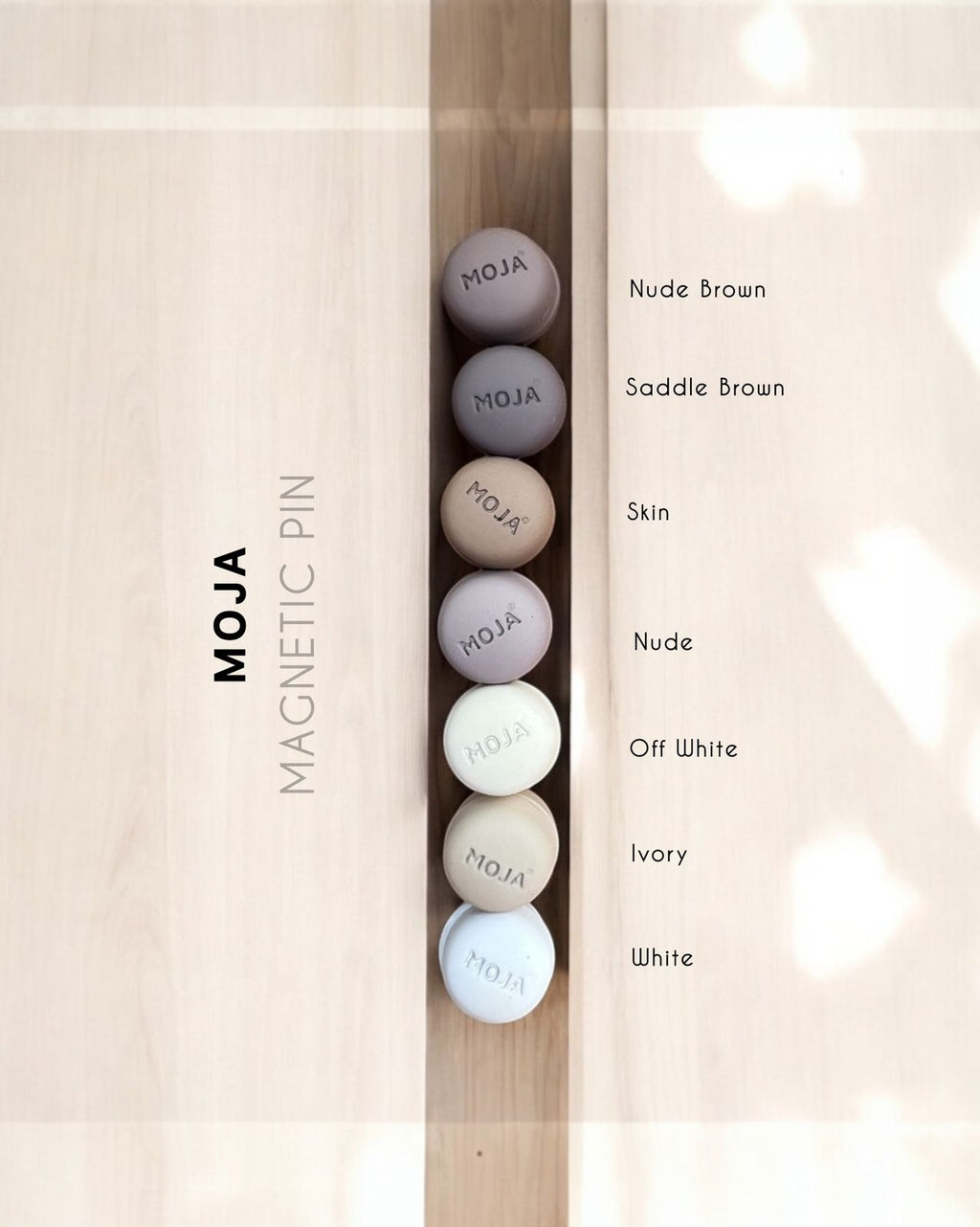 Premium Magnetic Pin - MOJA Brand