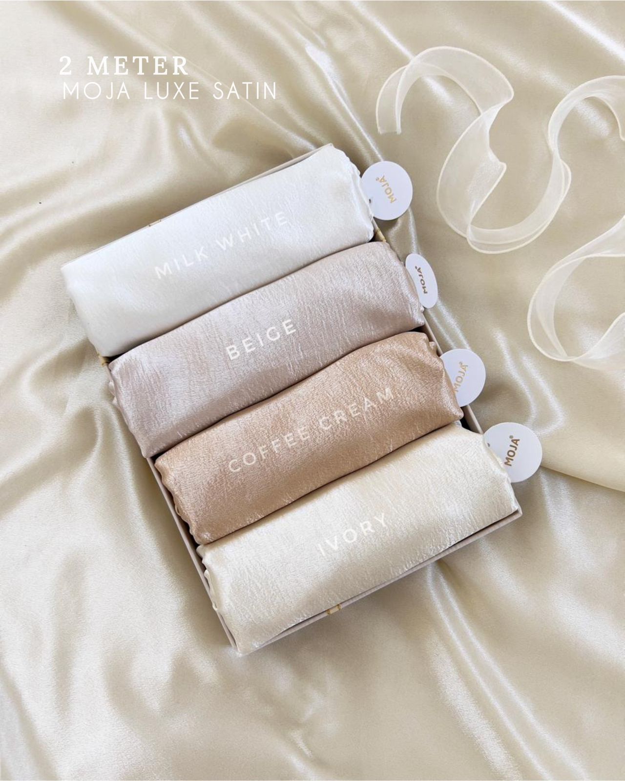 Moja Luxe Satin Hijabs