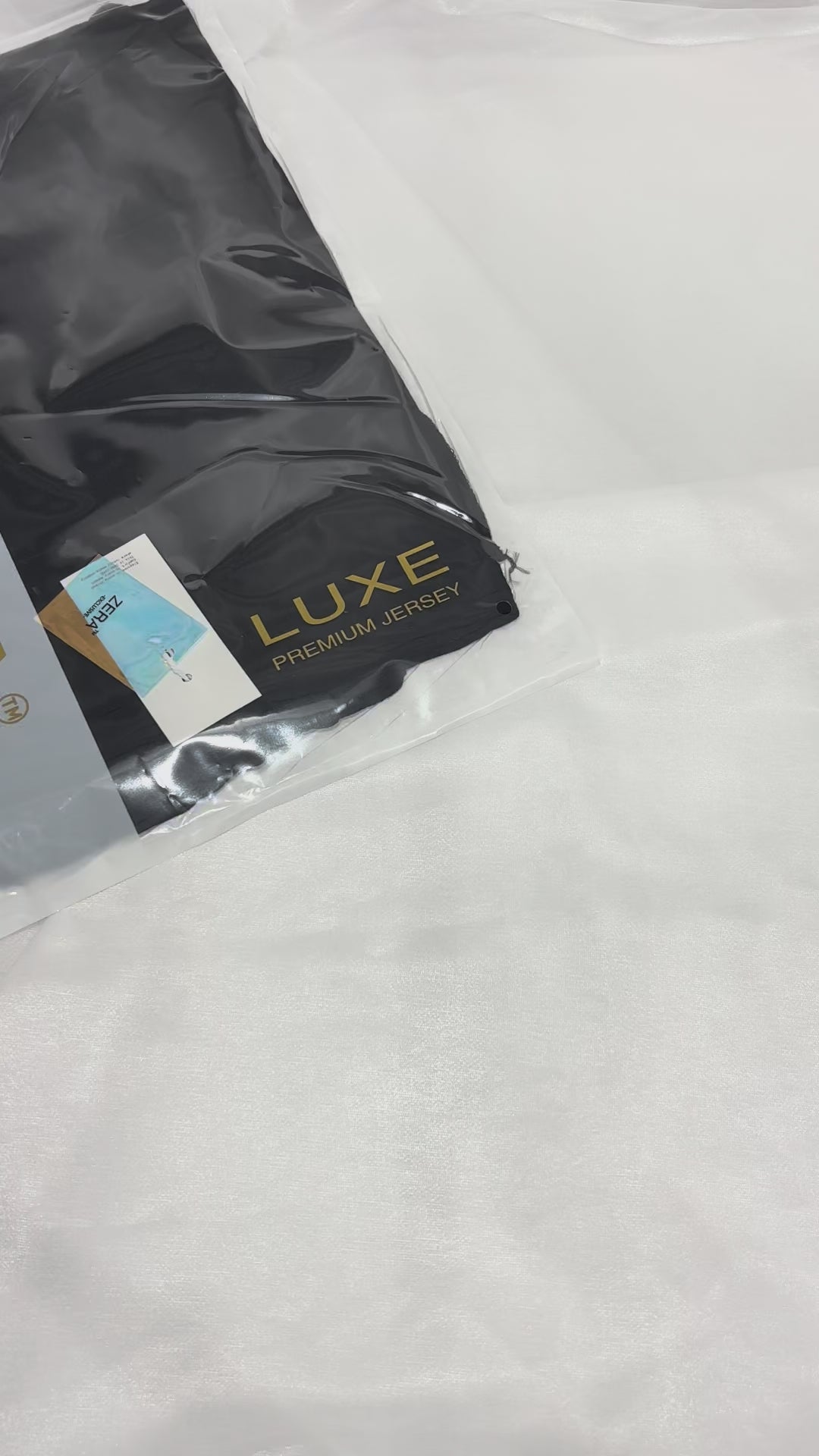 Triple Black Luxe Jersey Hijabs