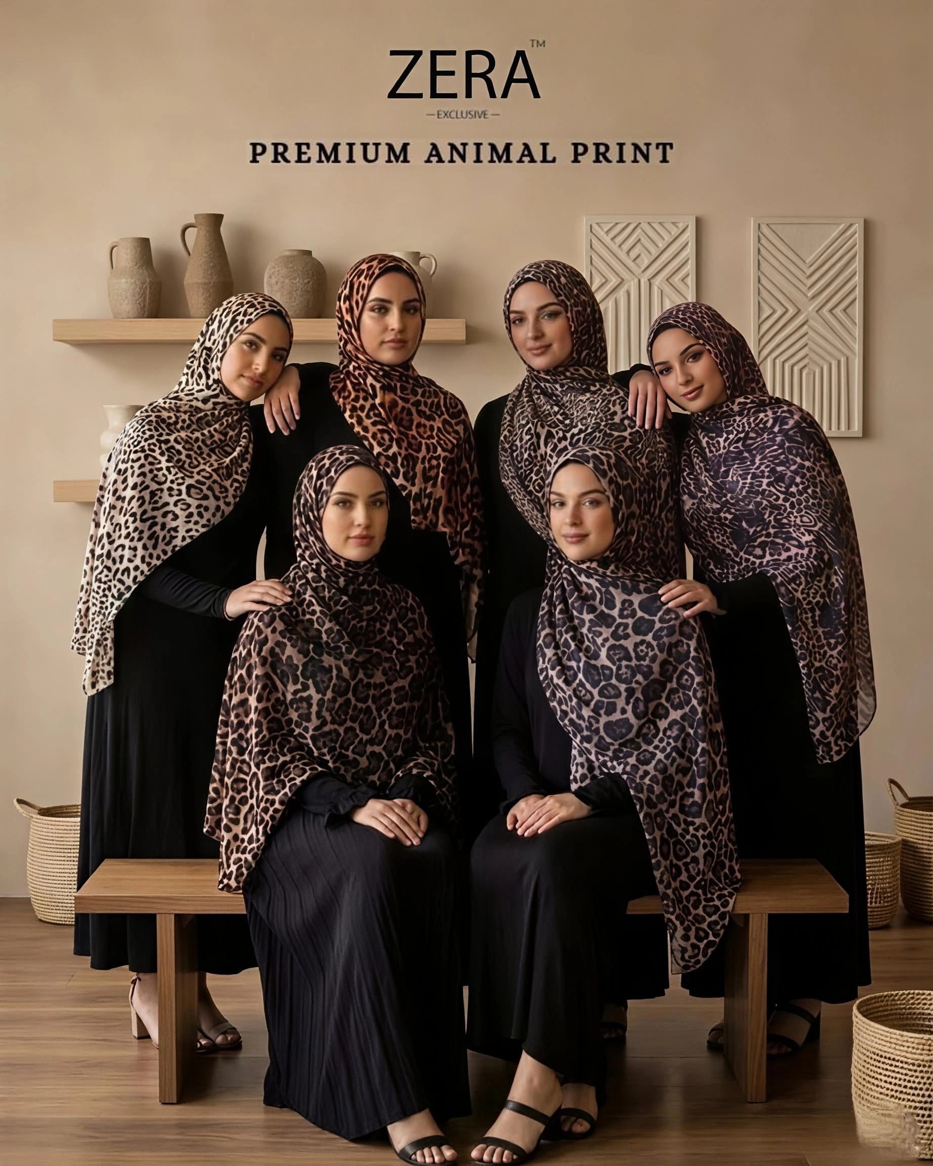Premium Animal Print Hijabs
