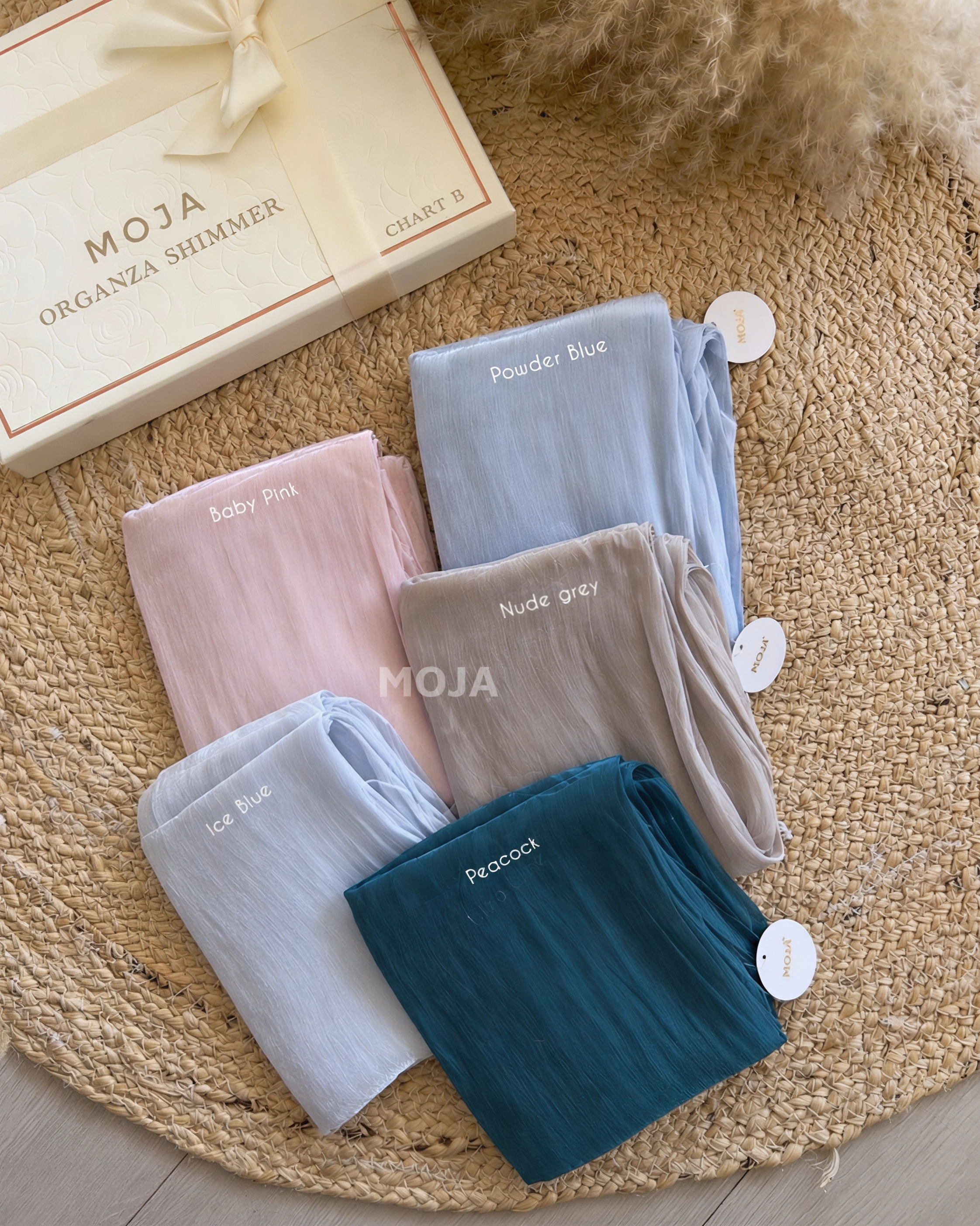 MOJA Premium Organza Shimmer