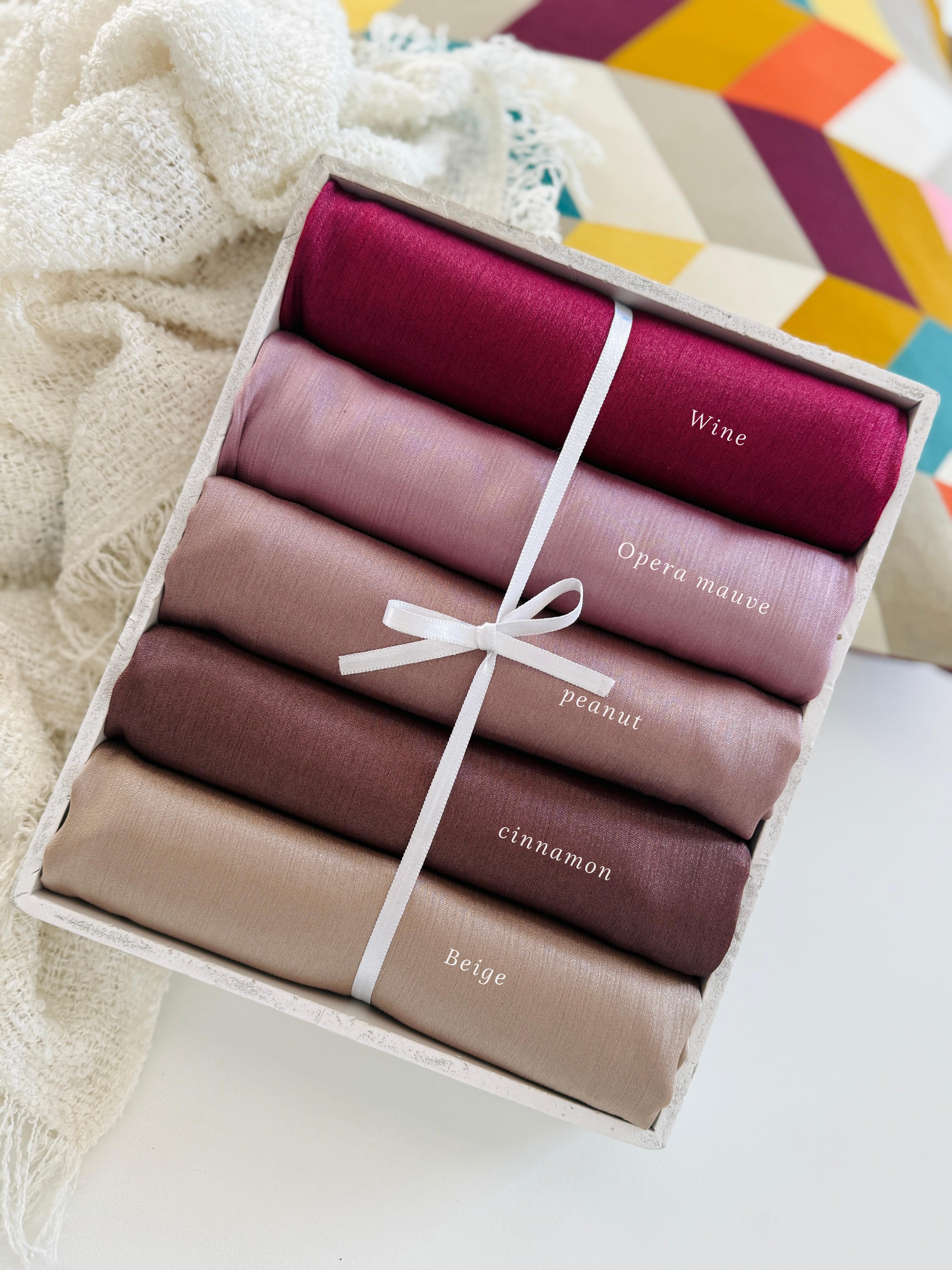 Premium Malaysian Shimmer Satin Hijab