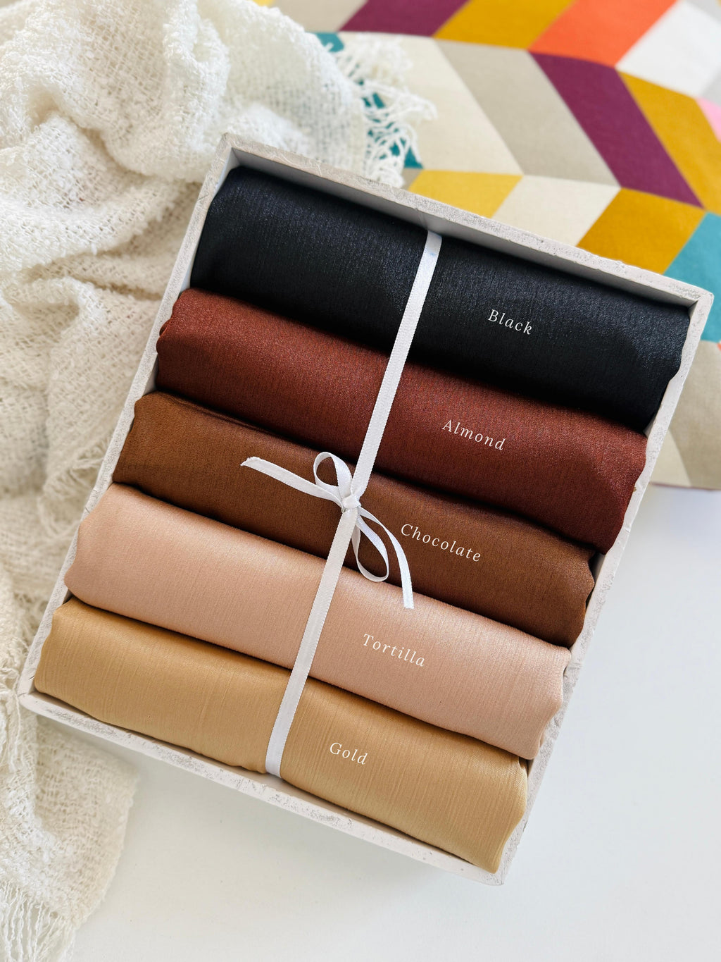 Premium Malaysian Shimmer Satin Hijab
