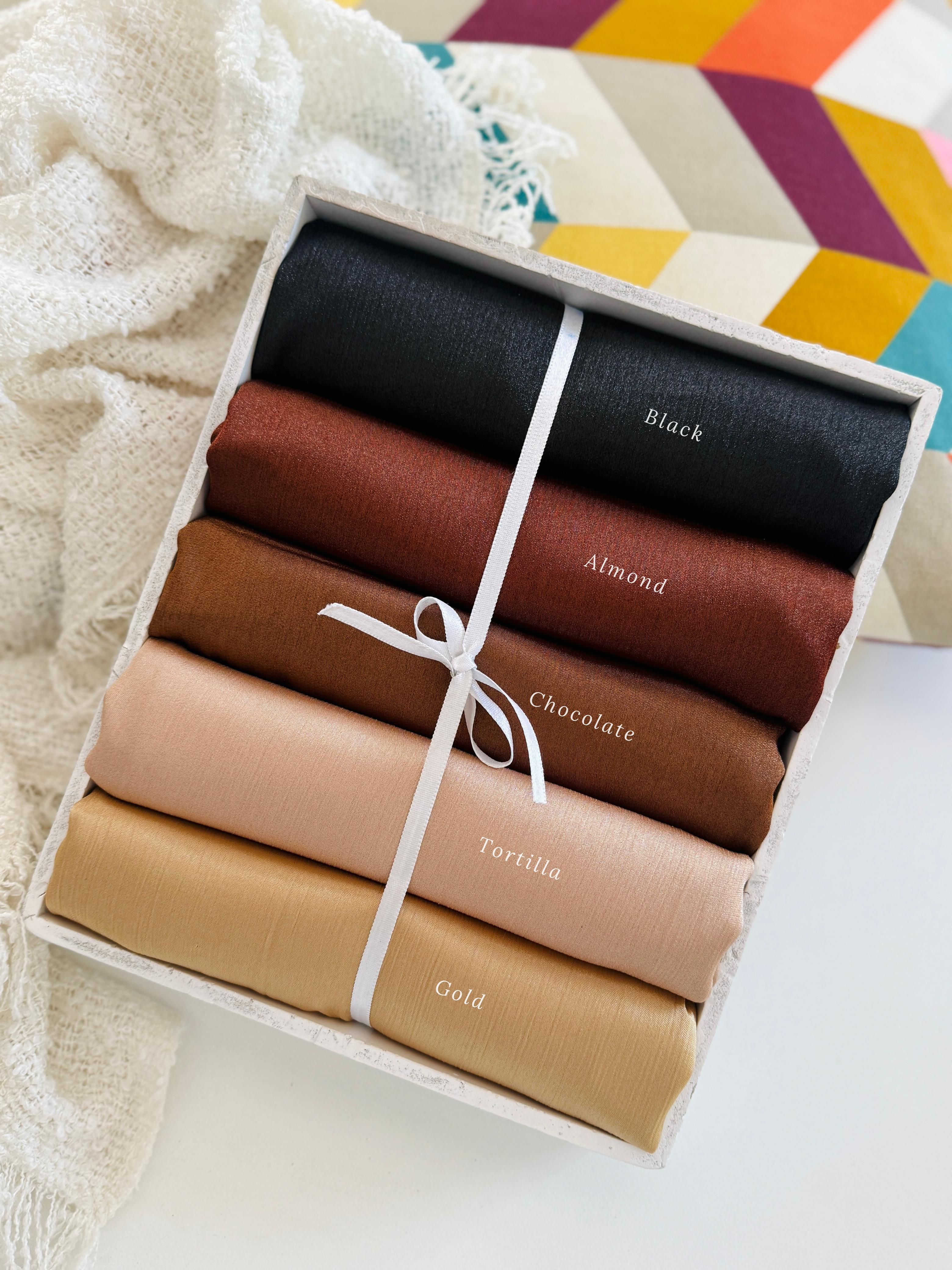Premium Malaysian Shimmer Satin Hijab